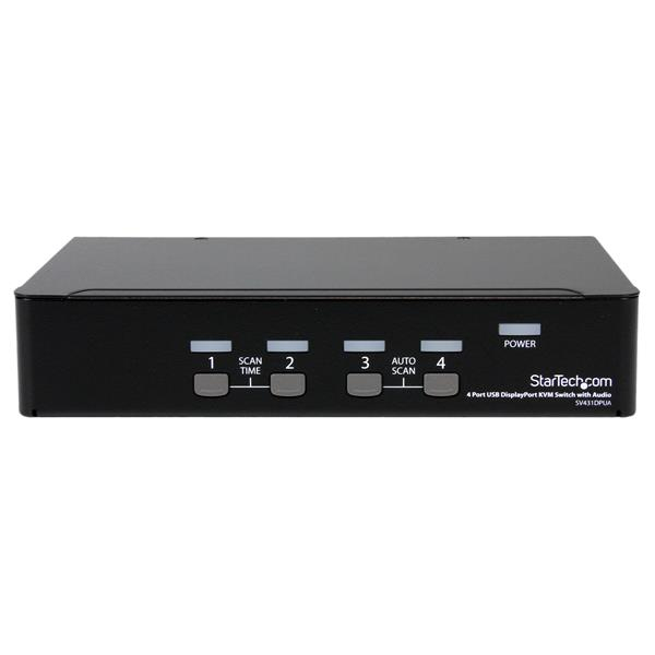 StarTech.com 4-poort USB DisplayPort KVM-switch met Audio - Afbeelding 3