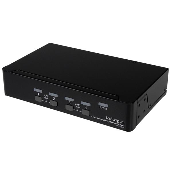 StarTech.com 4-poort USB DisplayPort KVM-switch met Audio - Afbeelding 2