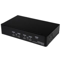 StarTech.com 4-poort USB DisplayPort KVM-switch met Audio