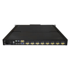 StarTech.com 8 port KVM Rack Console met 1,8m Lange Kabels, Geïntegreerde KVM Switch met 19" LCD Scherm, Universele 1U LCD KVM Console, OSD KVM, Duurzaam 50000 MTBF, USB + VGA Support, QWERTY Keyboard - Afbeelding 5
