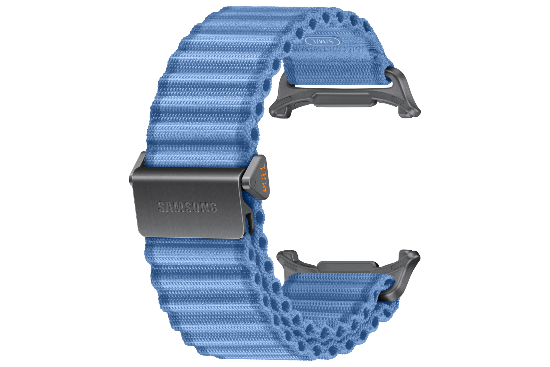Samsung Trail Band (S/M/L) for Galaxy Watch Ultra2 Blauw Stof/Weefsel - Afbeelding 4