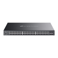 TP-Link Omada SG3452XMPP netwerk-switch Managed L2+ Gigabit Ethernet (10/100/1000) Power over Ethernet (PoE) 1U Zwart - Afbeelding 2
