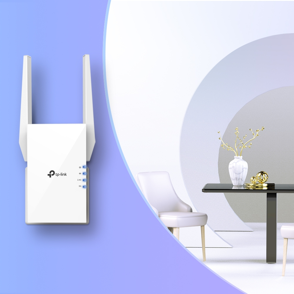 TP-Link RE505X netwerkextender Netwerkzender & -ontvanger Wit 10, 100, 1000 Mbit/s - Afbeelding 6