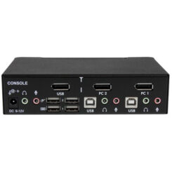 StarTech.com 2-poort Professionele USB DisplayPort KVM-Switch met Audio - Afbeelding 4