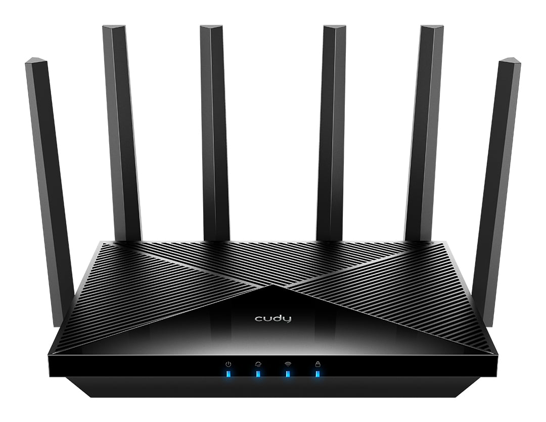 Cudy WR6500 draadloze router Gigabit Ethernet Dual-band (2.4 GHz / 5 GHz) Zwart - Afbeelding 2
