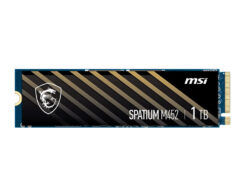 MSI SPATIUM M452 PCIE 4.0 NVME M.2 1TB internal solid state drive PCI Express 4.0 3D NAND - Afbeelding 3