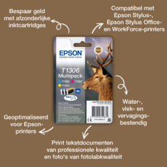Epson Stag T1302 Hert DURABrite Ultra afzonderlijke cyaan inkt - Afbeelding 6