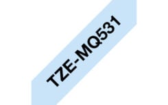 Brother TZEMQ531 labelprinter-tape Zwart op blauw TZe
