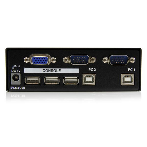 StarTech.com 2-poort Professionele USB KVM-Switch met Bekabeling - Afbeelding 4