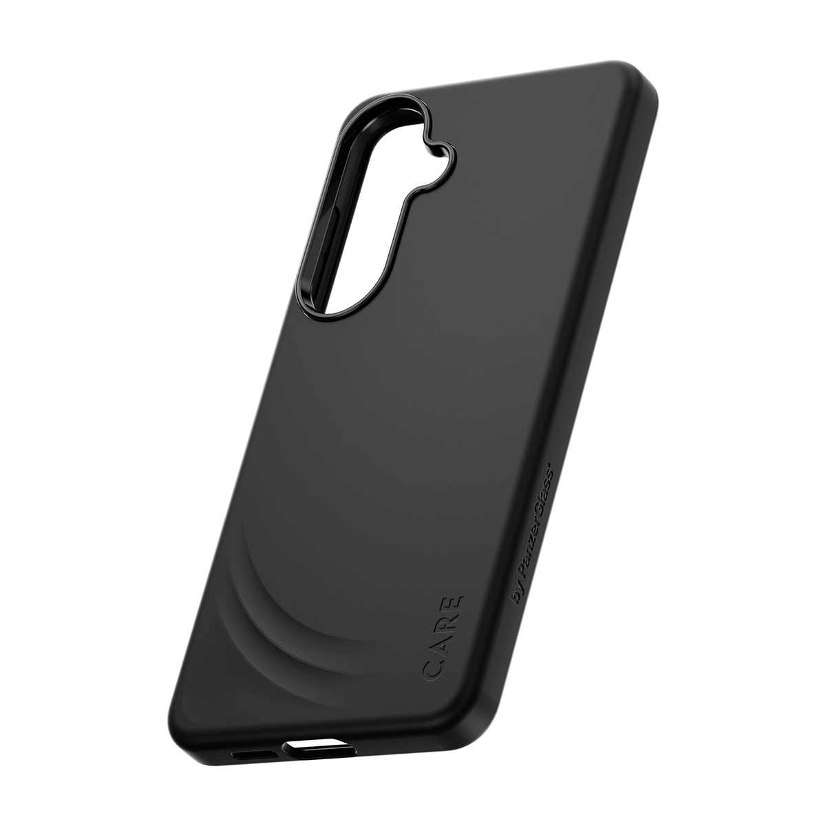 PanzerGlass CARE™ by ® Flow Case Black w. Qi Samsung Galaxy S26+ mobiele telefoon behuizingen Hoes Zwart