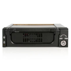 StarTech.com Zwarte Aluminum 5,25 inch Robuuste SATA Harde Schijf Mobile Rack Lade - Afbeelding 4