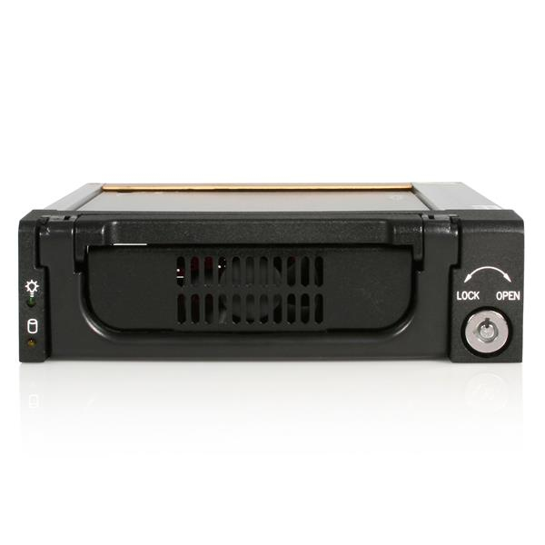 StarTech.com Zwarte Aluminum 5,25 inch Robuuste SATA Harde Schijf Mobile Rack Lade - Afbeelding 4