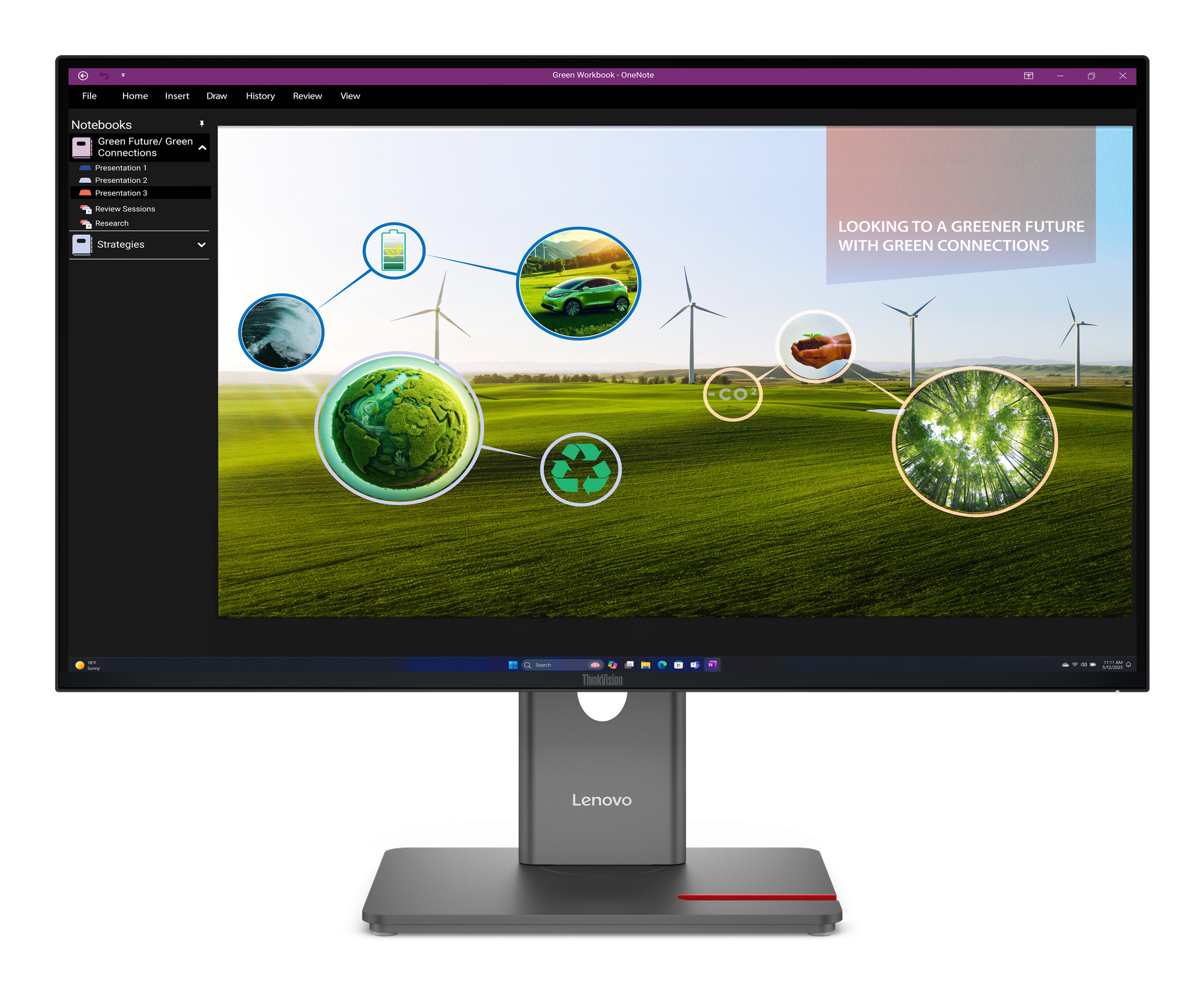 Lenovo ThinkVision P27Q-40 Monitor - Afbeelding 2