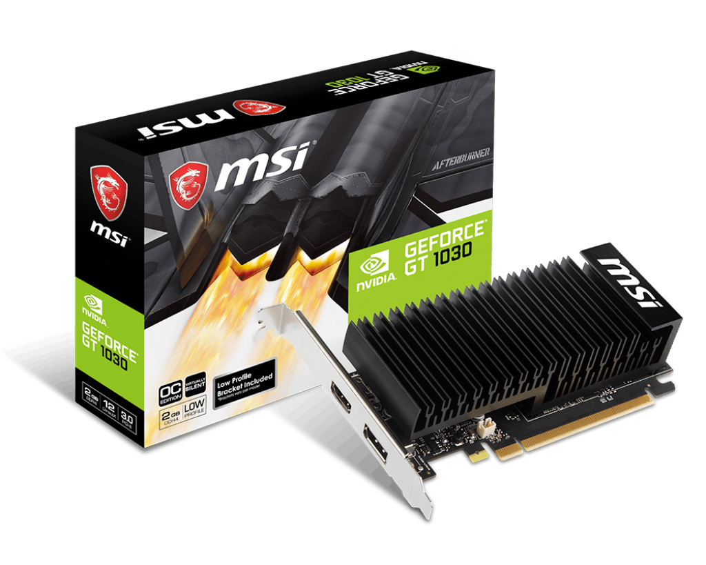 MSI GeForce GT 1030 2GHD4 LP OC - Afbeelding 2