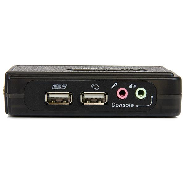 StarTech.com 2-poort USB KVM-switch Zwart met Audio en Bekabeling - Afbeelding 6