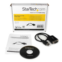 StarTech.com Korte USB naar RS232 Seriële DB9 Adapterkabel met COM-behoud - Afbeelding 5