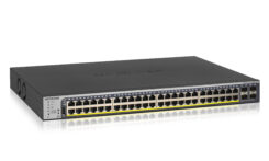NETGEAR GS752TP Managed L2/L3/L4 Gigabit Ethernet (10/100/1000) Power over Ethernet (PoE) 1U Zwart - Afbeelding 2