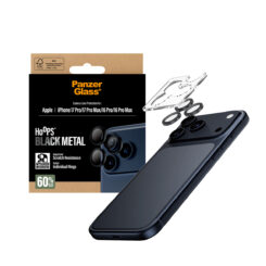 PanzerGlass ® Hoops® Camera Lens Protector Black iPhone 17 Pro | iPhone 17 Pro Max | iPhone 16 Pro | 16 Pro Max Doorzichtige schermbeschermer Apple 1 stuk(s) - Afbeelding 6
