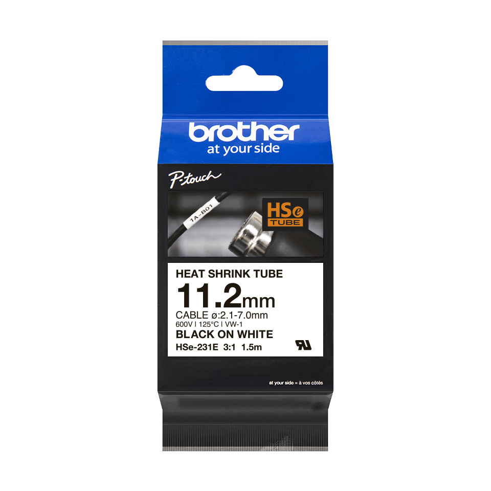Brother HSE-231E labelprinter-tape - Afbeelding 2