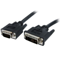 StarTech.com DVI-naar-VGA-beeldschermkabel M/M - DVI-naar-VGA (15-pins) 2 m