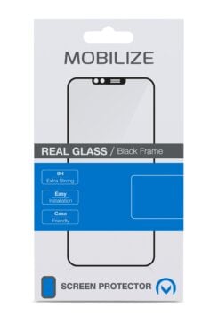Mobilize Glass Screen Protector - Black Frame - Samsung Galaxy A34 5G - Afbeelding 2