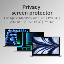 Mobilize Privacy Screen Protector for Apple MacBook Pro 16inch (2021 - 2026) - Afbeelding 6