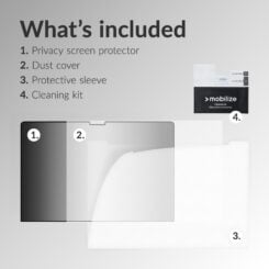 Mobilize Privacy Screen Protector for Apple MacBook Pro 16inch (2021 - 2026) - Afbeelding 7