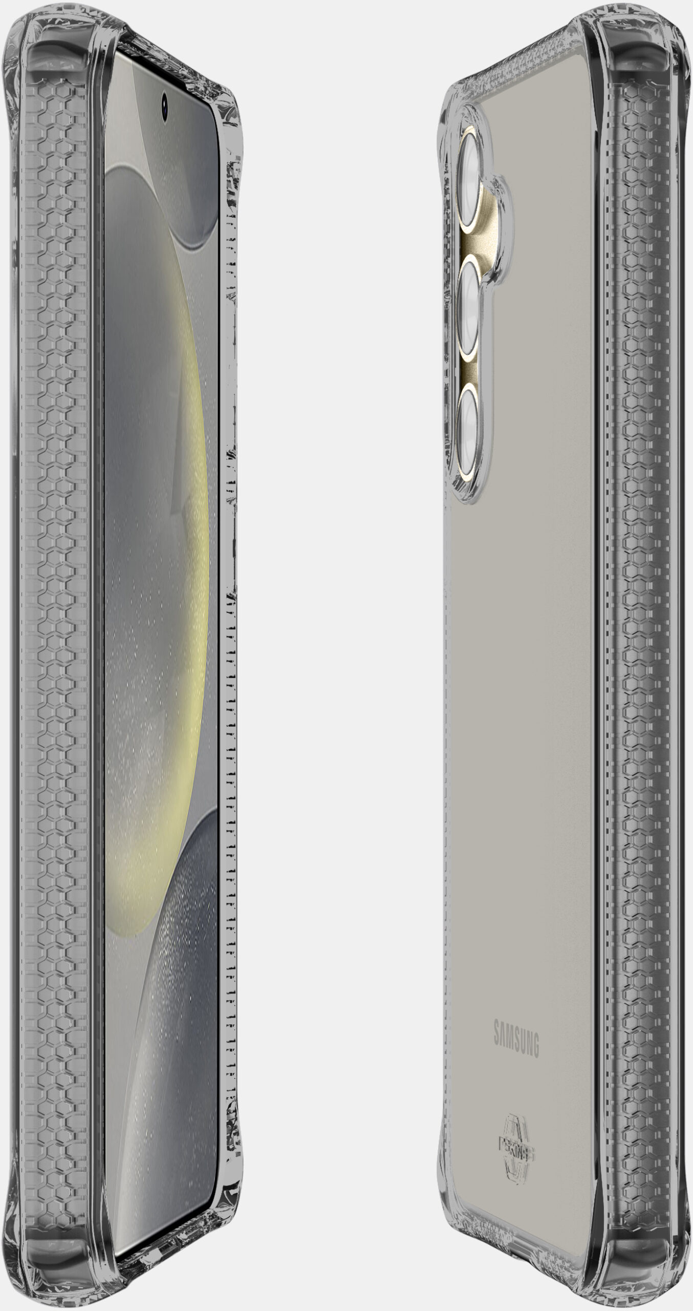 ITSKINS Level 2 SpectrumClear_R for Samsung Galaxy S24 5G/S25 5G Smoke - Afbeelding 2