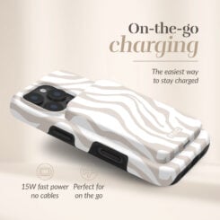 MIO Powerbank 5000mAh with Double sided Magsafe Compatibility Sandy Zebra - Matt