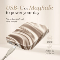 MIO Powerbank 5000mAh with Double sided Magsafe Compatibility Silky Dreams - Glossy - Afbeelding 6