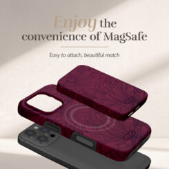 MIO Powerbank 5000mAh with Double sided Magsafe Compatibility Berry Blooms - Matt - Afbeelding 2