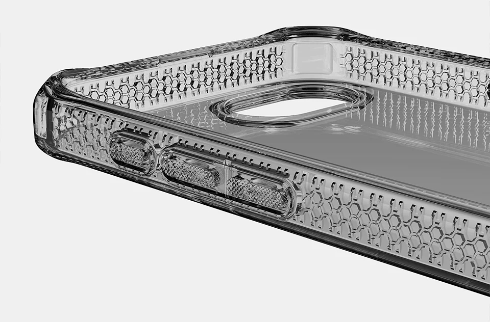 ITSKINS Level 2 SpectrumClear_R for Apple iPhone 16e/17e Smoke - Afbeelding 4