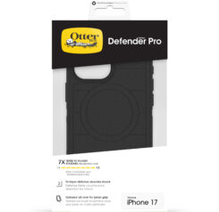 OtterBox Defender Series Pro with MagSafe Apple iPhone 17 Black - Afbeelding 5