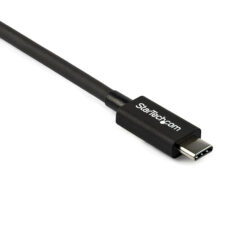 StarTech.com 80cm Thunderbolt 3 Kabel, 20Gbps, 100W PD, 4K/5K, Thunderbolt Gecertificeerd, Thunderbolt 4/USB 3.2/DisplayPort Compatibel, Zwart - Afbeelding 3