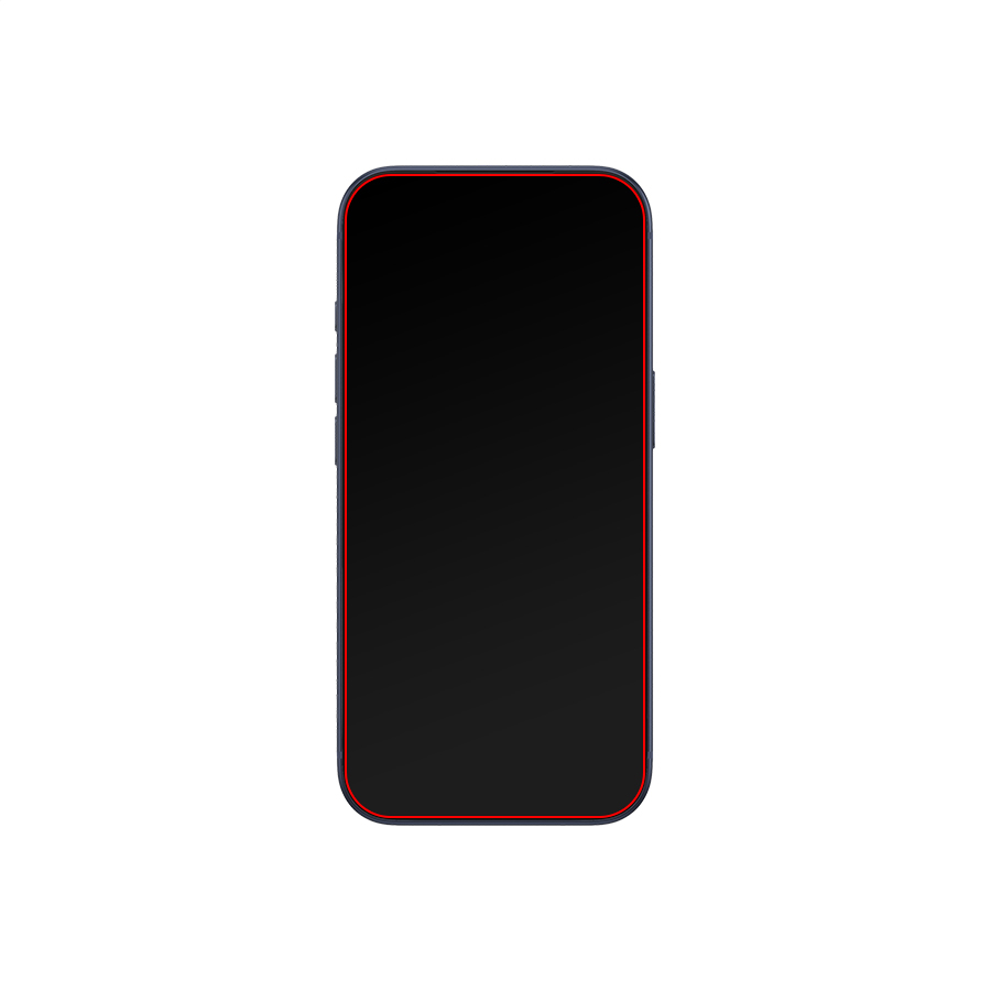 Mobilize Privacy Glass Screen Protector - Black Frame - for Apple iPhone 18 Pro