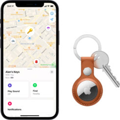 MFEA4ZM/A Apple Airtag (2nd Gen) White (4-pack) - Afbeelding 2