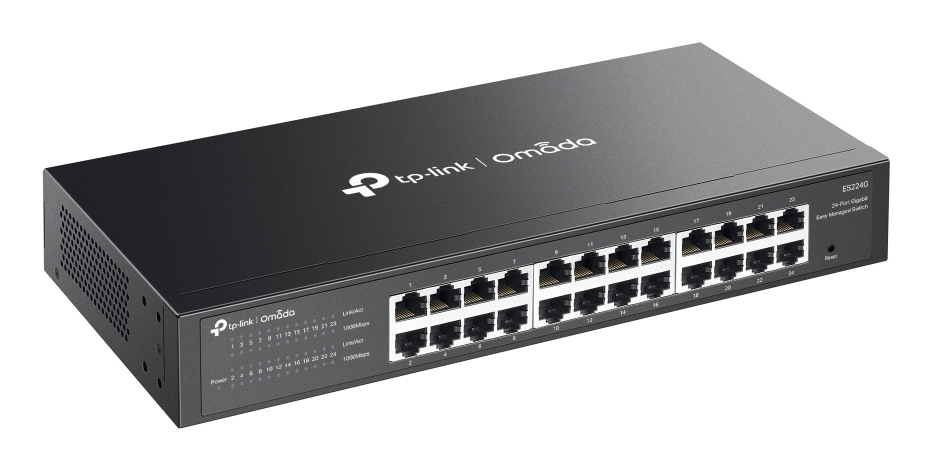 TP-Link Omada ES224G netwerk-switch Managed L2 Gigabit Ethernet (10/100/1000) Zwart - Afbeelding 5