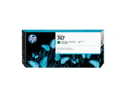 HP 747 chromatisch groene DesignJet inktcartridge, 300 ml