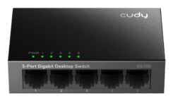 Cudy GS105 netwerk-switch Unmanaged Gigabit Ethernet (10/100/1000) Zwart