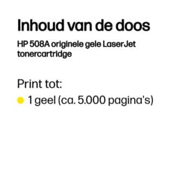 HP 508A originele gele LaserJet tonercartridge - Afbeelding 4
