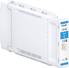 Epson Singlepack UltraChrome XD2 T41R240 Cyan 110ml - Afbeelding 2