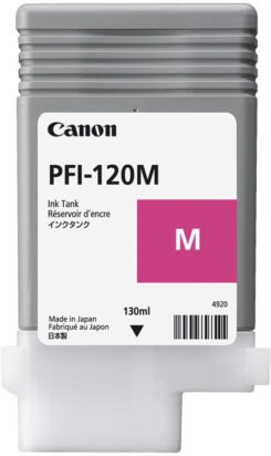 Canon PFI-120M inktcartridge 1 stuk(s) Origineel Magenta - Afbeelding 2
