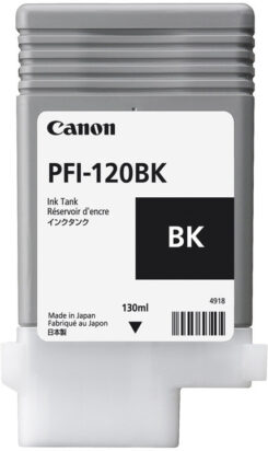 Canon PFI-120BK inktcartridge 1 stuk(s) Origineel Zwart - Afbeelding 2