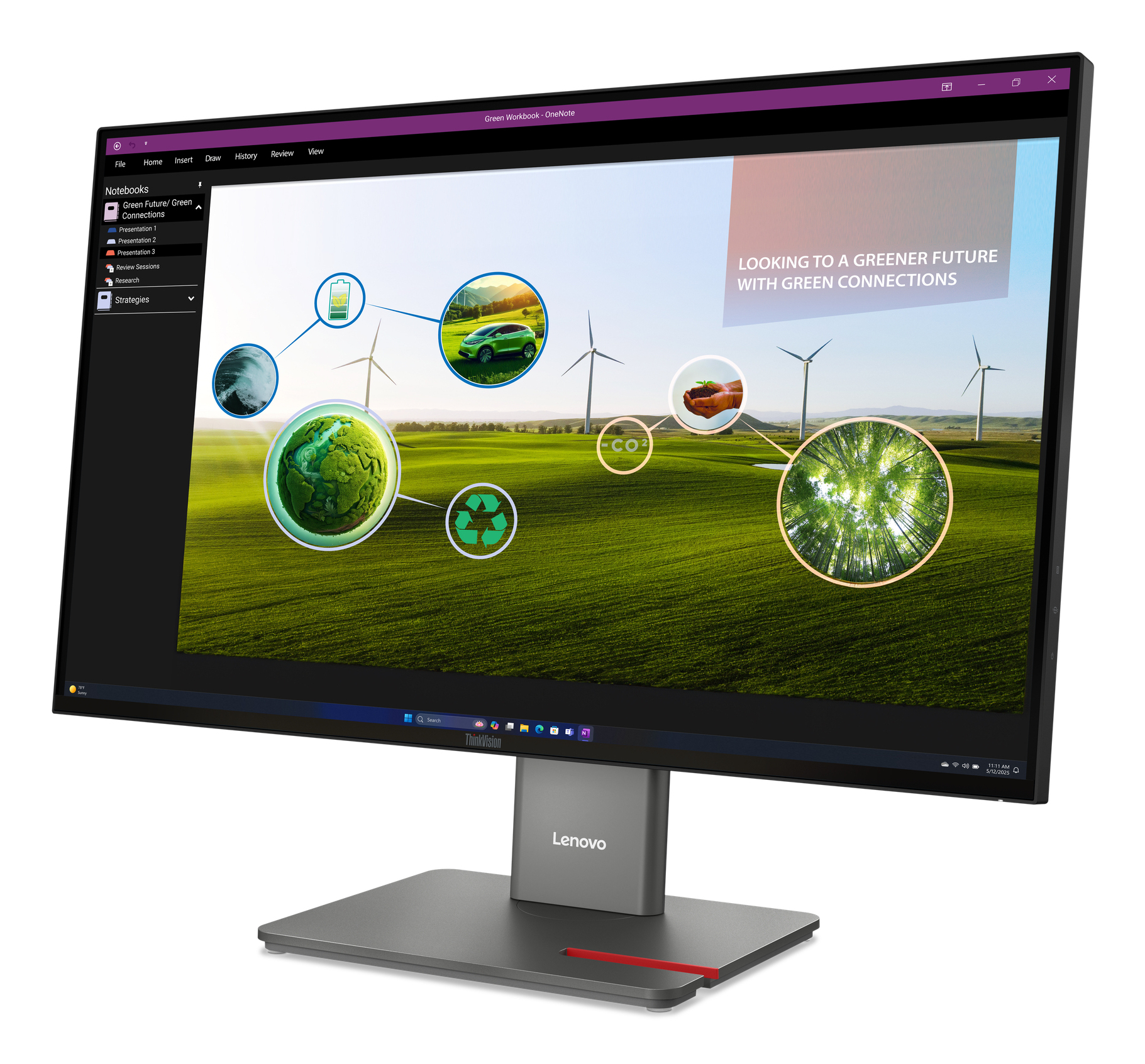 Lenovo ThinkVision P27Q-40 Monitor - Afbeelding 3