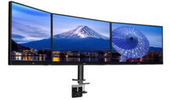 iiyama Desk Mount 68,6 cm (27") Bureau Zwart - Afbeelding 2
