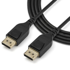 StarTech.com 2m Gecertificeerde VESA DisplayPort 1.4 Kabel, 8K 60Hz HBR3 HDR, Super UHD DisplayPort naar DisplayPort Monitor Kabel, Ultra HD 4K 120Hz DP 1.4 Dunne Video Kabel M/M Connector - Afbeelding 5