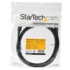 StarTech.com 3m Gecertificeerde VESA DisplayPort 1.4 Kabel, 8K 60Hz HBR3 HDR, Super UHD DisplayPort naar DisplayPort Monitor Kabel, Ultra HD 4K 120Hz DP 1.4 Video Kabel M/M Connector - Afbeelding 5