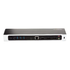 StarTech.com 4K USB-C Dock, Triple UHD 4K Monitor Docking Station, Mac & Windows, USB C to HDMI & DisplayPort, 100W Power Delivery, 5x USB 5Gbps Hub - Afbeelding 4