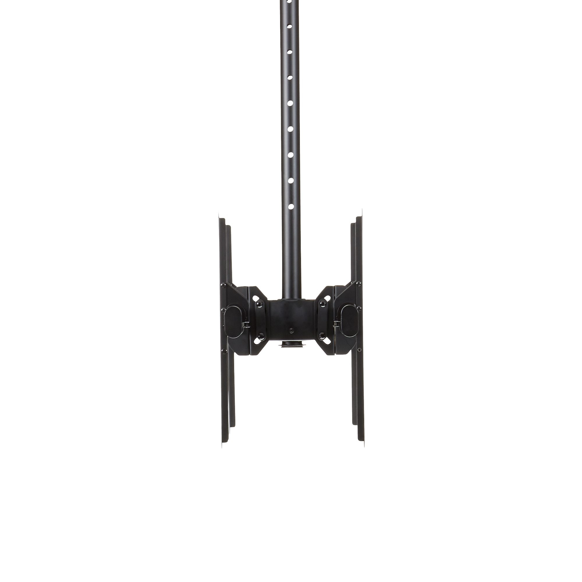 StarTech.com Dual TV Plafondbeugel, Rug-aan-Rug Heavy-Duty Ophangbeugel, VESA Beugel voor Dual 32"-75" TVs / Displays, Kantelen/Draaien/Roteren, In hoogte verstelbare telescopische paal - Afbeelding 3