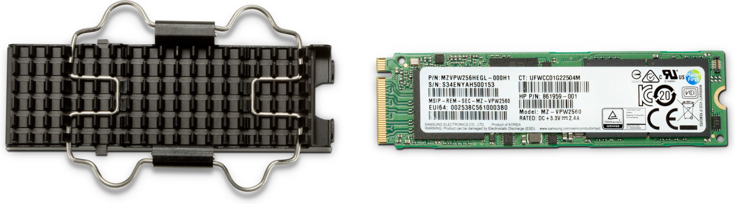HP Z Turbo Drive 256 GB M.2 PCI Express 4.0 TLC - Afbeelding 2